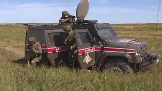 Действия подразделений военной полиции на маневрах «Восток-2018»