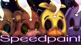 Speedpaint FNAF - Dont go Good ending Redraw