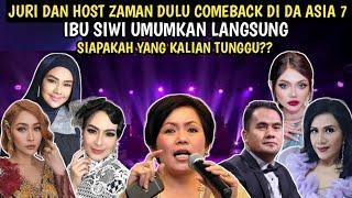 JURI DAN HOST YANG COMEBACK KE INDOSIAR DI DA ASIA 7   dangdut academy asia 7da asia 7daa7