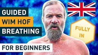 Wim Hof Methode Geführte Atmung für Anfänger 3 Runden langsames Tempo