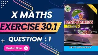 Exercise 30.1 Question 1  Trigonometry Degree To Minutes and Seconds  Class 10 Sindh Board