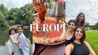 I went to Europe with my daughter... ️ Vlog