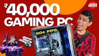 INSANELY GOOD Gaming PC for ₹40000 in 2023   But can it even run games???