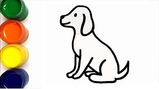 Сурет салу ит  How to Draw dog  Вolajon uchun it rasm chizish