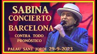 SABINA Contra Todo Pronóstico Barcelona 29-9-2023