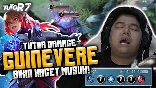 GUINEVERE EXP LANE FULL DAMAGE WAJIB DICOBA #TUTOR7 - GUINEVERE