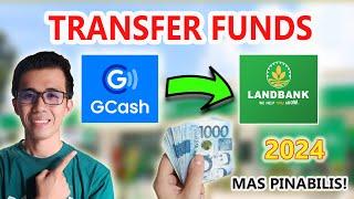 HOW TO TRANSFER MONEY FROM GCASH TO LANDBANK ONLINE  NEW UPDATE 2024  TAGALOG TIPS 2024