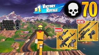 70 Elimination Solo Squads Wins Full Gameplay Fortnite Chapter 5