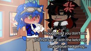 It burns burns burnsold trendSTHwhat happens if you use hot sauce instead of ketchup gacha club