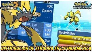 ¡Distribución de ZERAORA en LATAM - Pokémon Ultrasol y Ultraluna