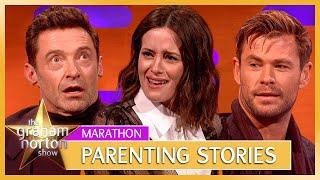 Hugh Jackman Gets Told Off By His Son  Celeb Parenting Stories  The Graham Norton Show