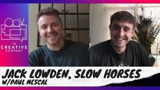 Jack Lowden on Slow Horses with Paul Mescal