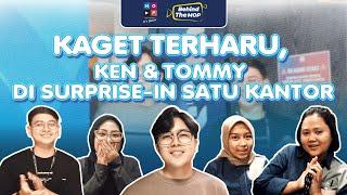 KEN & TOMMY DIKASIH KEJUTAN SAMA SATU KANTOR  BEHIND THE MOP