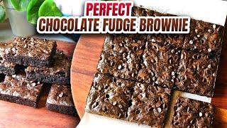 Chocolate Fudge Brownie in 20 minutes  @MadhavisKitchen