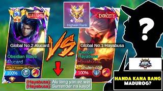 Yuzuke Vs 2999 Star Pro Player Hayabusa  Top Global Alucard Vs No.5 World Highest Rank Who Win?