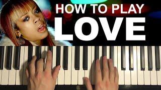 Keyshia Cole - Love Piano Tutorial Lesson