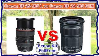 Lensa canon 24-105 L vs canon 24-105 stm tes prawedding