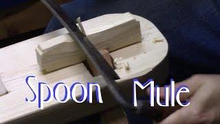 Spoon Mule Attachment for the 2x4 Shaving Horse