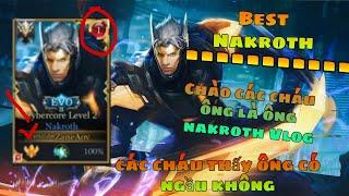 Best Nakroth  Bay nhảy theo phong cách TOP 1 thách đấu thế giới Các cháu thấy bác có ngầu không