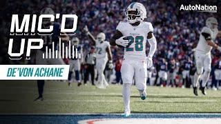 LISTEN IN on DeVon Achanes TWO-TOUCHDOWN GAME l Miami Dolphins