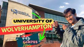 University of Wolverhampton  City campus tour    #universityofwolverhampton