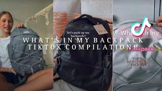 ‘ what’s in my backpack ‘ tiktok compilation  - made by ari