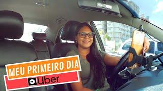 Meu primeiro dia na Uber- Motorista mulher na uber Minha experiencia Jayene Calombe