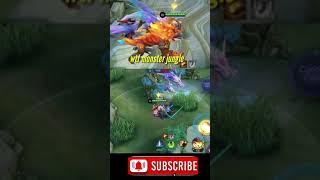 TIGREAL VS MONSTER JUNGLE MLBB #mobilelegends #tiktok #shorts