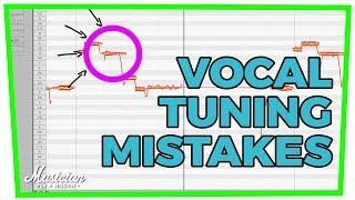 5 VOCAL TUNING MISTAKES How to Use Melodyne