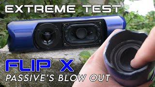 DIY Flip X Prototype Extreme Bass Test Passives Blow Out