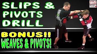 How To Effectively Punch Your Opponent Using Slips and Pivots