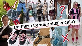 are these fashion trends actually cute?? or have i scrolled tiktok too long