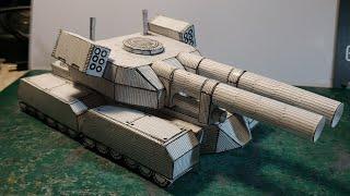 Building ️Mammoth Tank️ from Command & Conquer #papercraft #military #fypシ #panzer