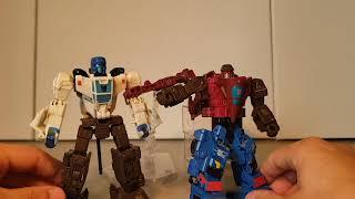 Transformers PotP BATTLETRAP + WFCS SKYTREAD Double Review  Demiheals Transformers Reviews #11