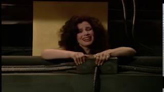 Fran Drescher & Gail Patrick - Back to Back - Feet on face in elevator