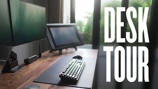 The Ultimate Creative Desk Setup + Youtube Studio