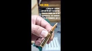 Релоад. Reload 308win headshot  rifle cartridge