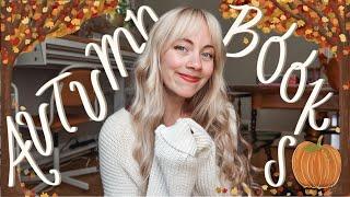 Cozy Autumn Book Recommendations  and favorite Fall movies tea puzzles & games