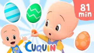 Cuquins surprise eggs farm animals  Videos & cartoons for babies