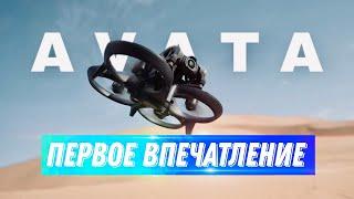 DJI Avata - Новый FPV Синевуп Первое впечатление