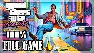 GTA Vice City Definitive edition - Full game 100% All Side Missions No Commentary