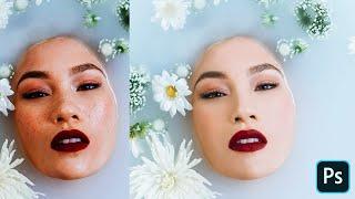 Skin Retouching and Sculpting 5 minutes in Photoshop