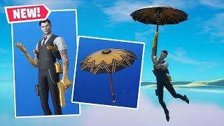 NEW TIER 100 MIDAS Skin + CLASSIFIED Victory Glider Gameplay in Fortnite