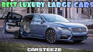 BEST LUXURY LARGE CARS WITH OPULENT INTERIOR AND LATEST TECHNOLOGY FEATURES FOR 2020