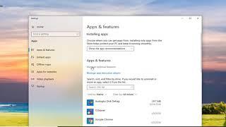 How to Manage Optional Features in Windows 10 Tutorial
