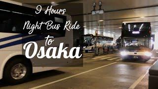 Direct Night Bus From Kanazawa To Osaka Usj In Japan - Expat Vlog