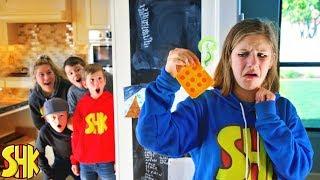 Stinky Cheese April Fools Joke Sneak Attack Squad vs SuperHeroKids