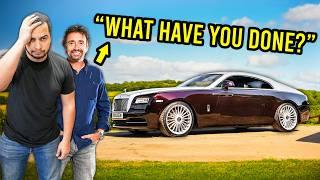 Richard Hammond Examines My Rebuilt Rolls Royce Wraith