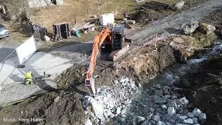 Wildbachverbauung  Scheiblingbach  Bad Gastein - Kötschachdorf 21. 02.2024