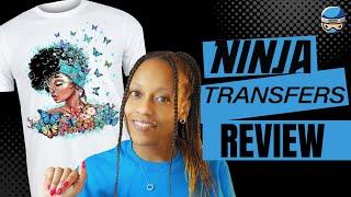 DTF Ninja Transfers Review  First Gang Sheet and Heat Press